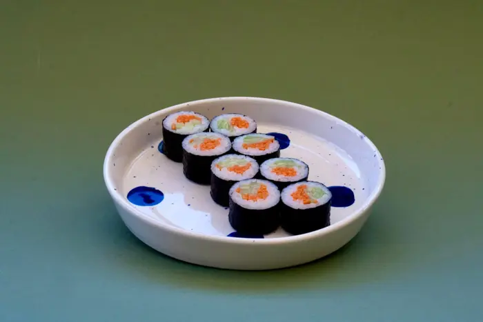 Ролл с огурчиком и морковкой