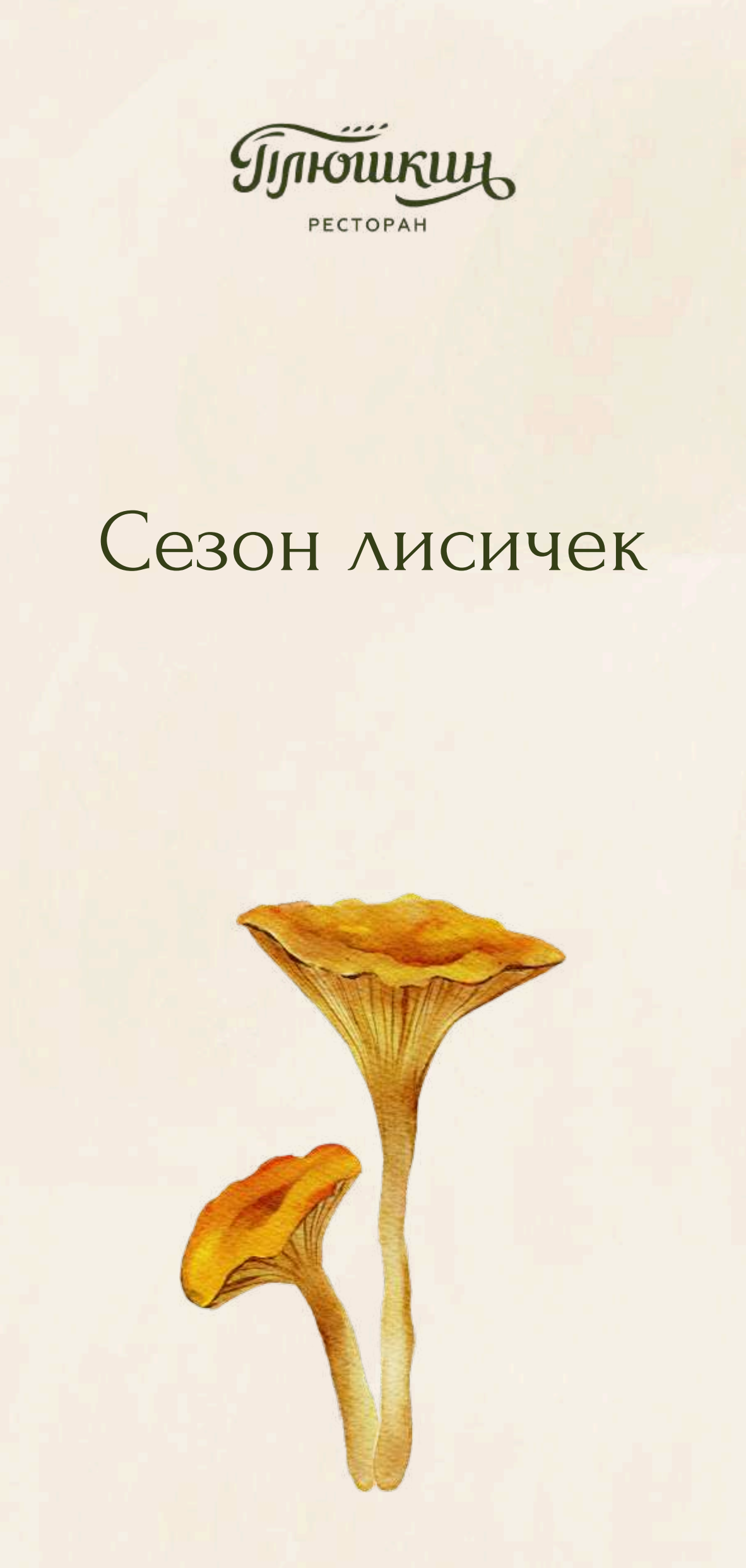 Основное меню